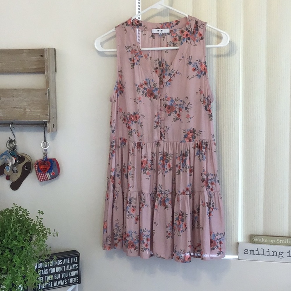 ‘RO&DE’ Floral Sleeveless Mini Dress